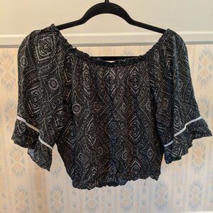 Forever 21 Off the Shoulder Crop